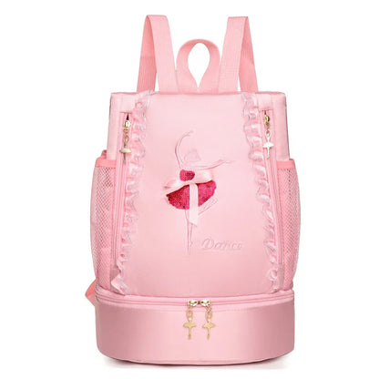 mochila de balé tamanho