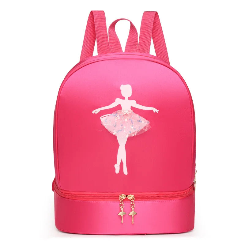 mochila de balé tamanho