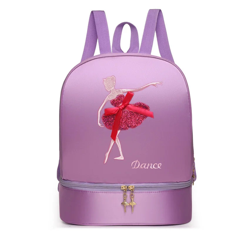 mochila de balé tamanho
