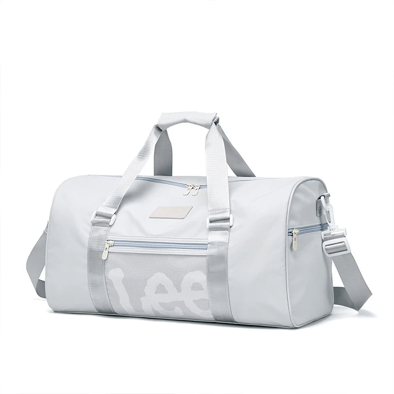 mochila de dança cor e cinza