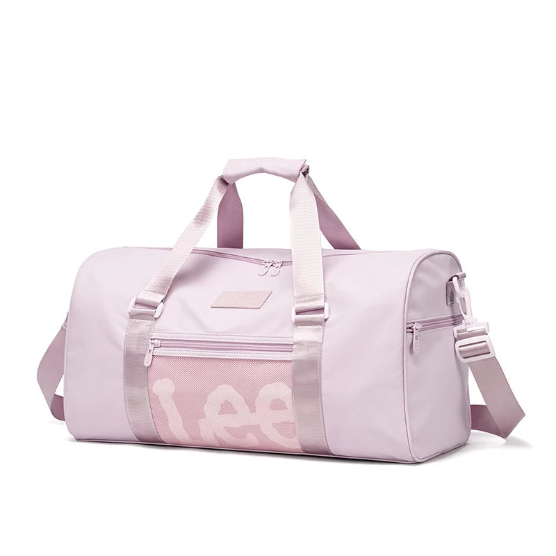 mochila de dança cor e roxo