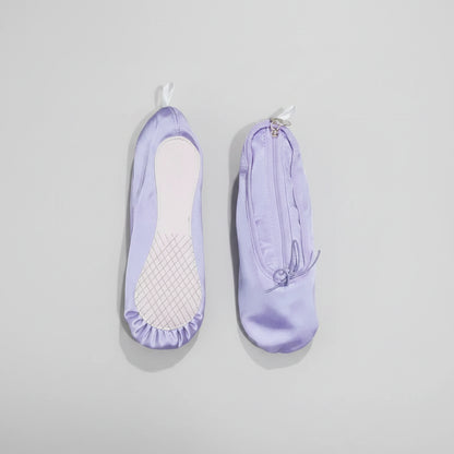 nécessaire sapatilha de roxo