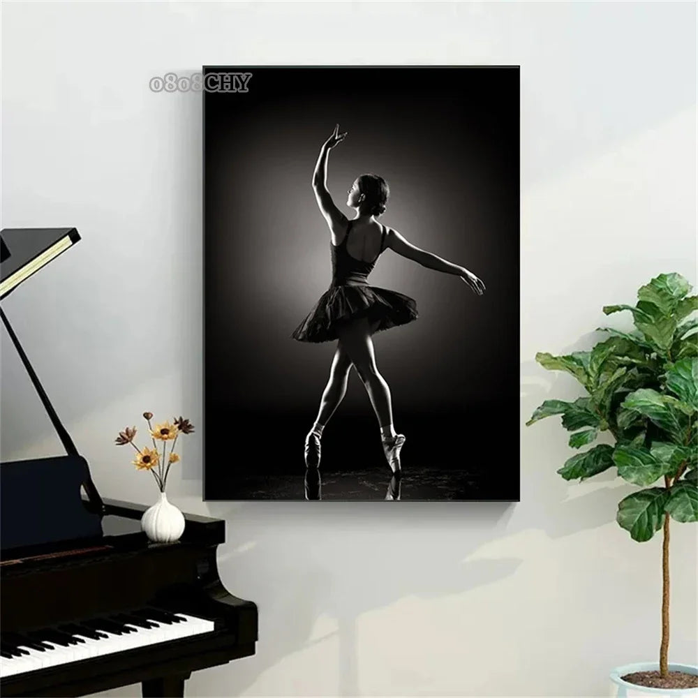 pôster bailarina em