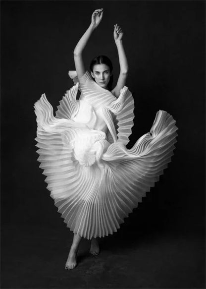 pôster bailarina em múltiplo