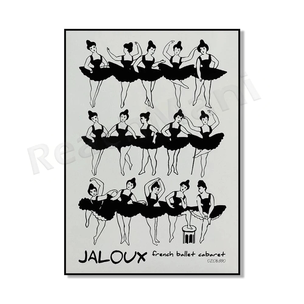 pôster de bailarina 12