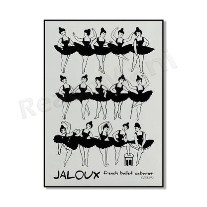 pôster de bailarina 12