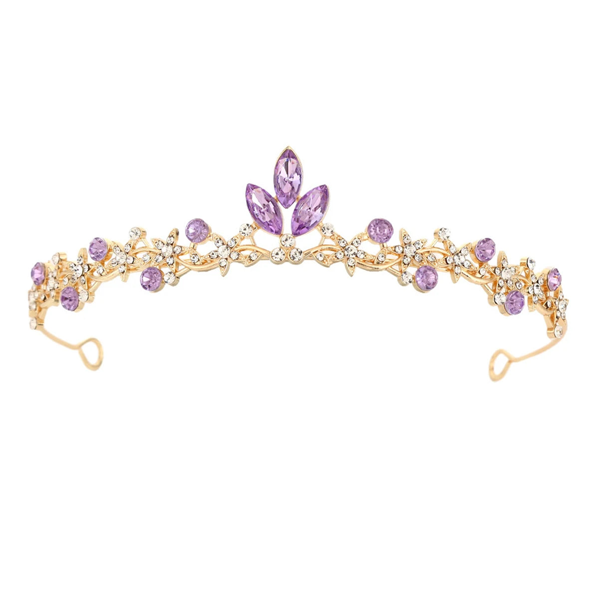 tiara cristal barroca color b