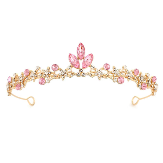 tiara cristal barroca color f