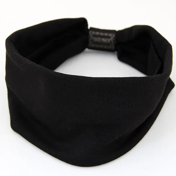 tiara larga de preto